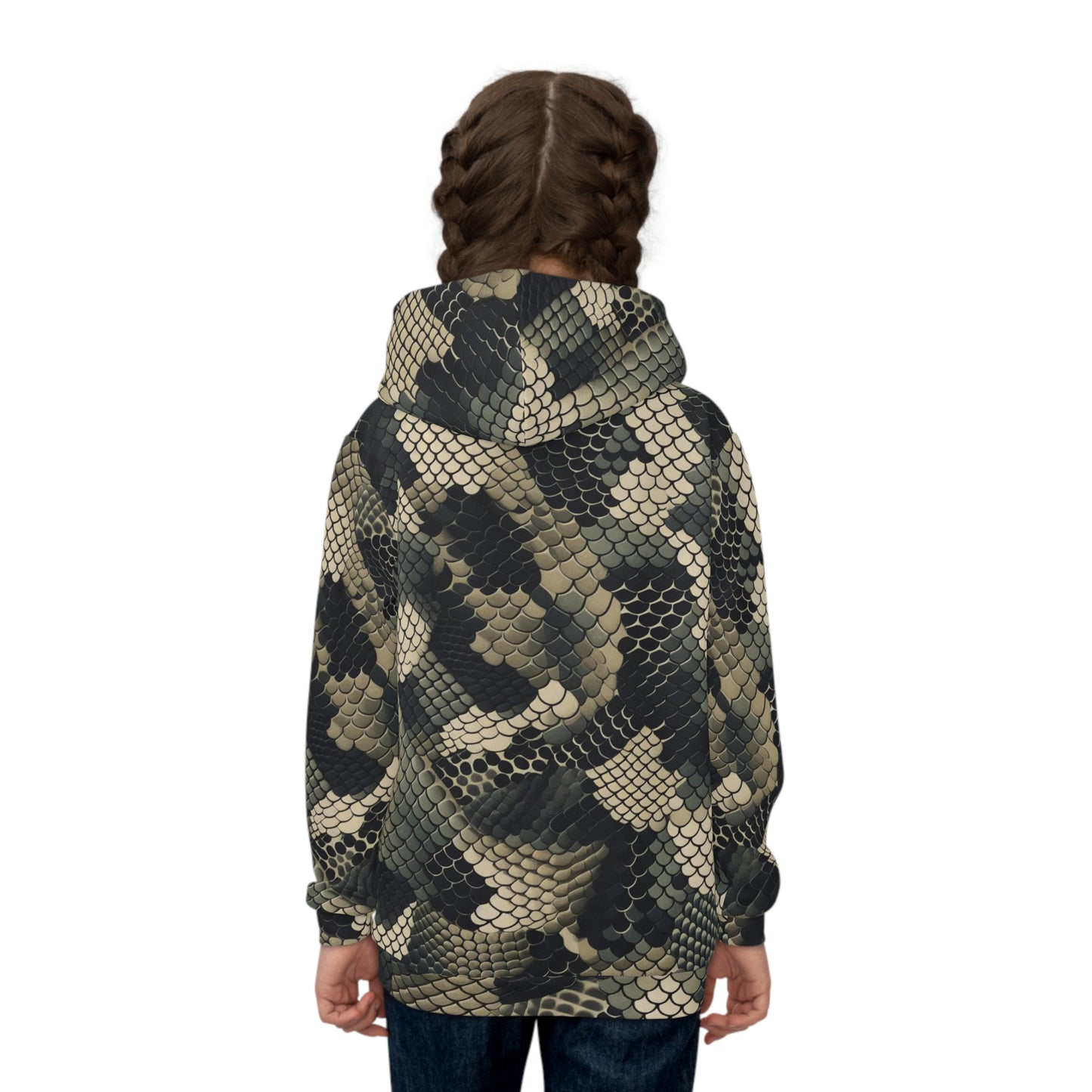Seek First Outdoors Copperhead Camo Children's Hoodie (AOP)