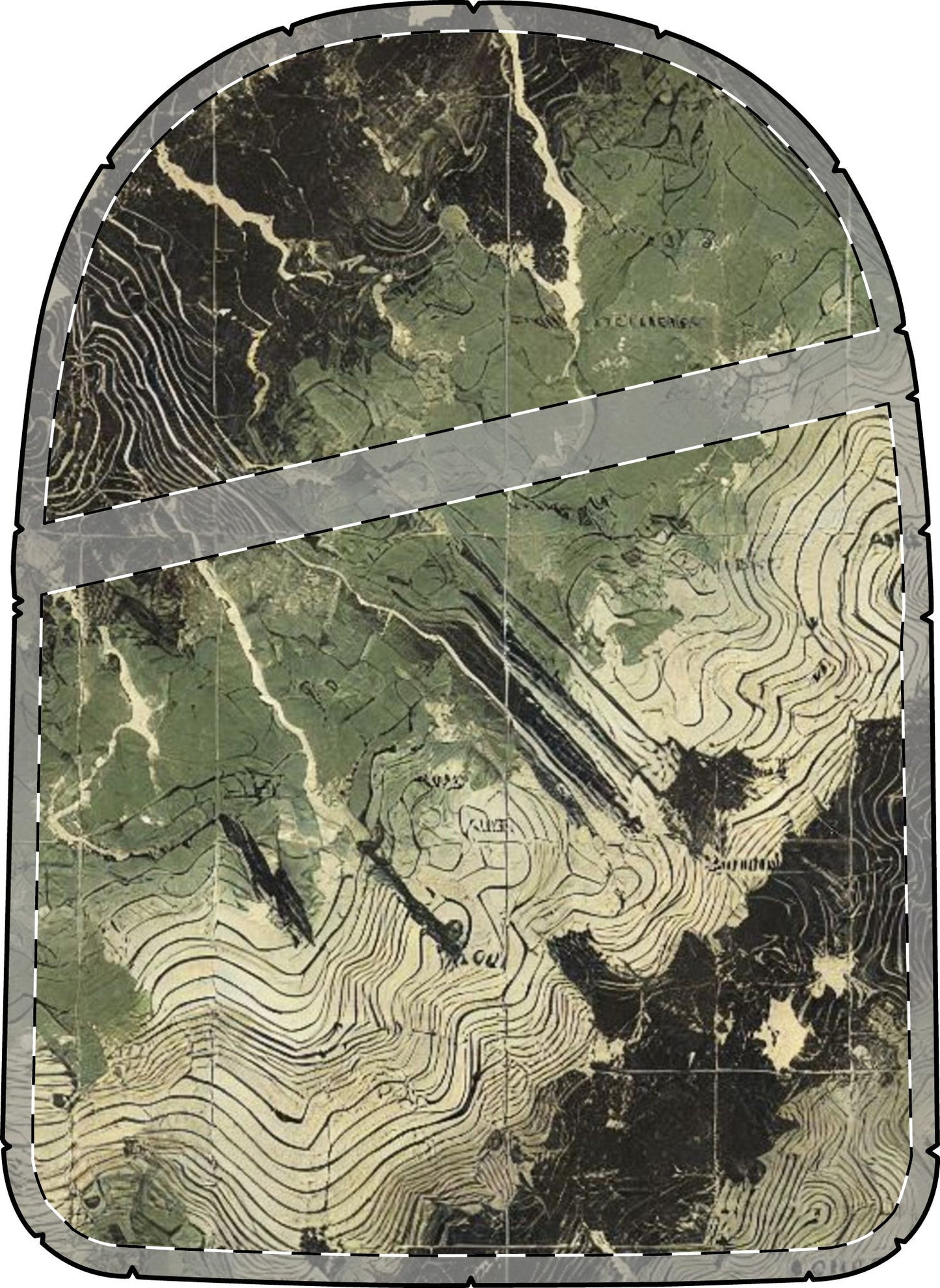 Camo Chest Bag (AOP)