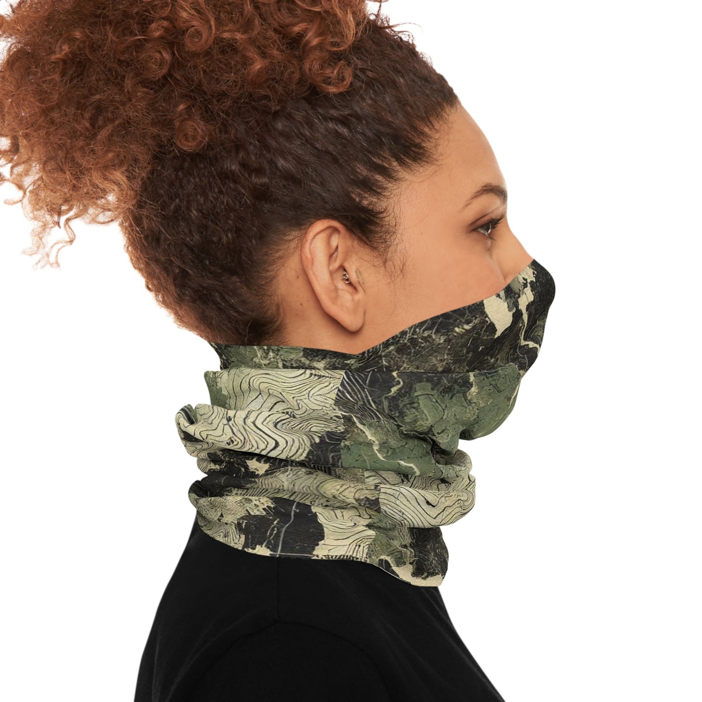 Topo Camo face mask hunting Tube Scarf