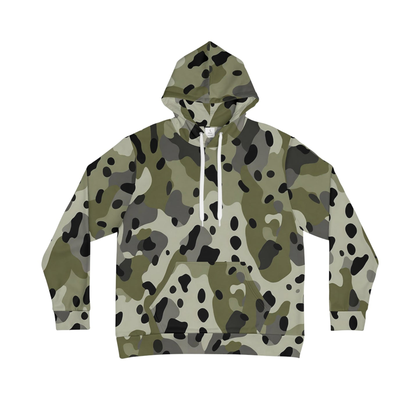 TactiCraft Leopard Camouflage Men's Hoodie (AOP)