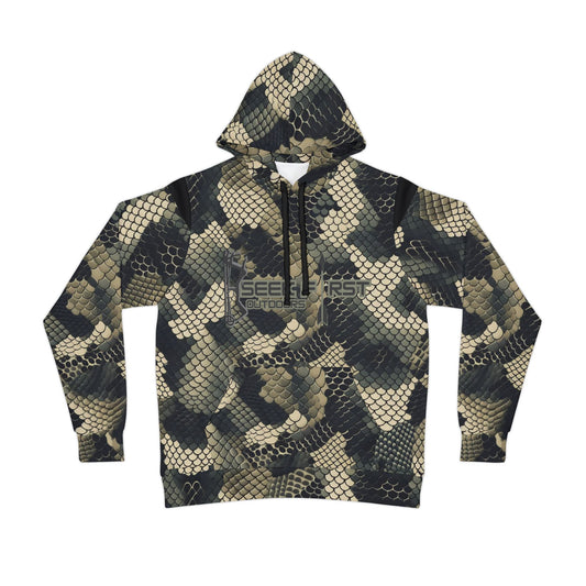 Seek First Outdoors Copperhead Camo Athletic Hoodie (AOP)