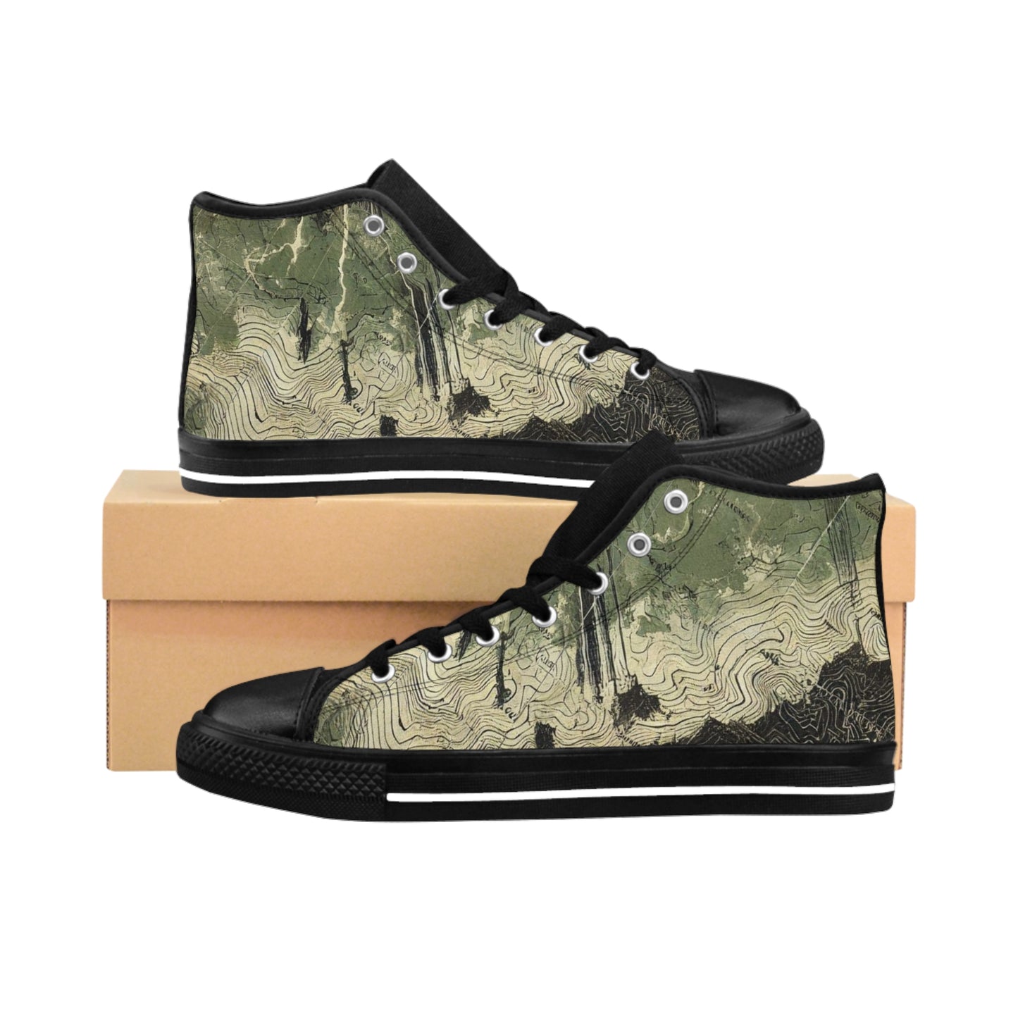 Topo Camo Men's Classic Sneakers