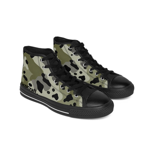 TactiCraft Leopard Camouflage Men's Classic Sneakers