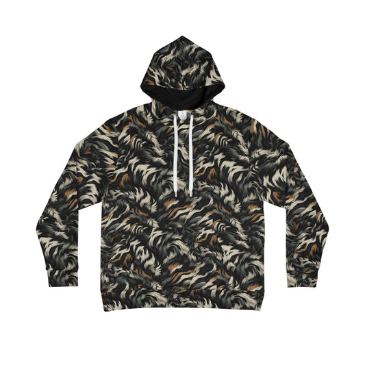 TactiCraft Tiger Camo Men's Hoodie (AOP)