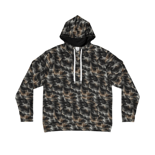 TactiCraft Wave Camo Men's Hoodie (AOP)