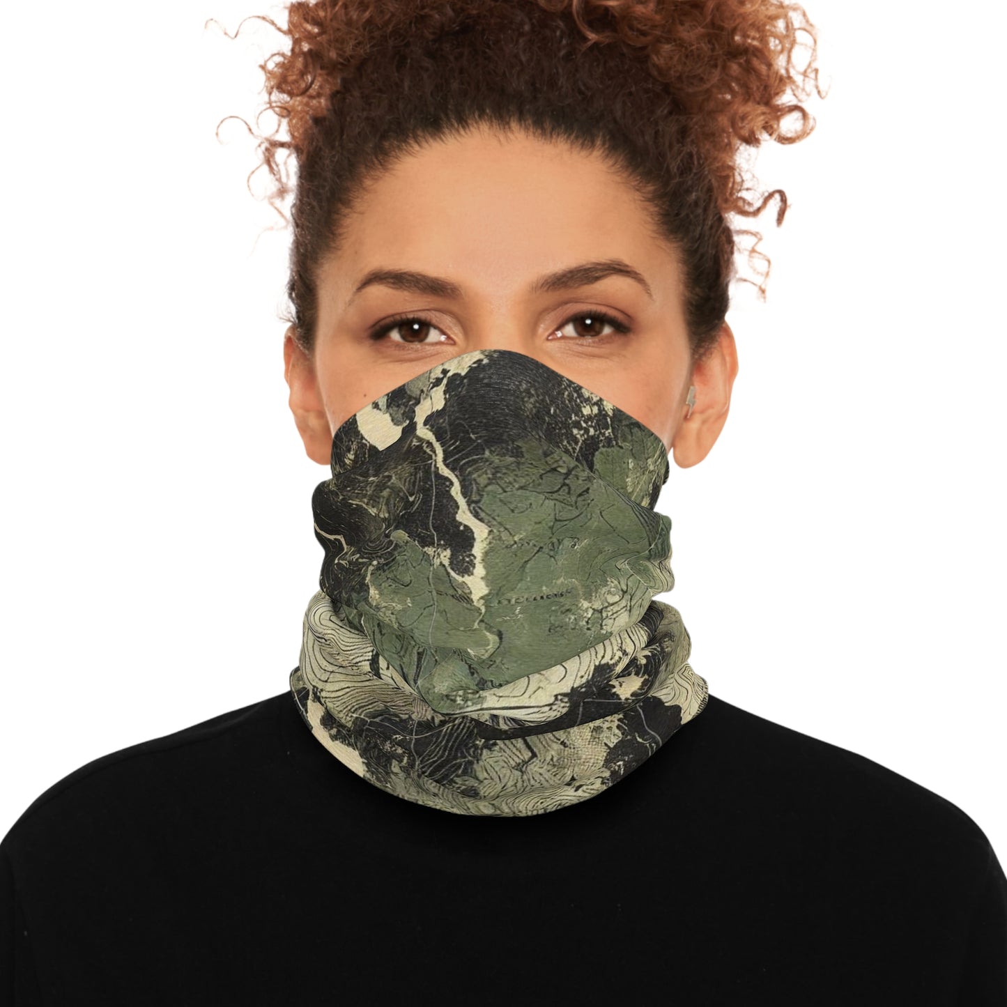 Topo Camo face mask hunting Tube Scarf