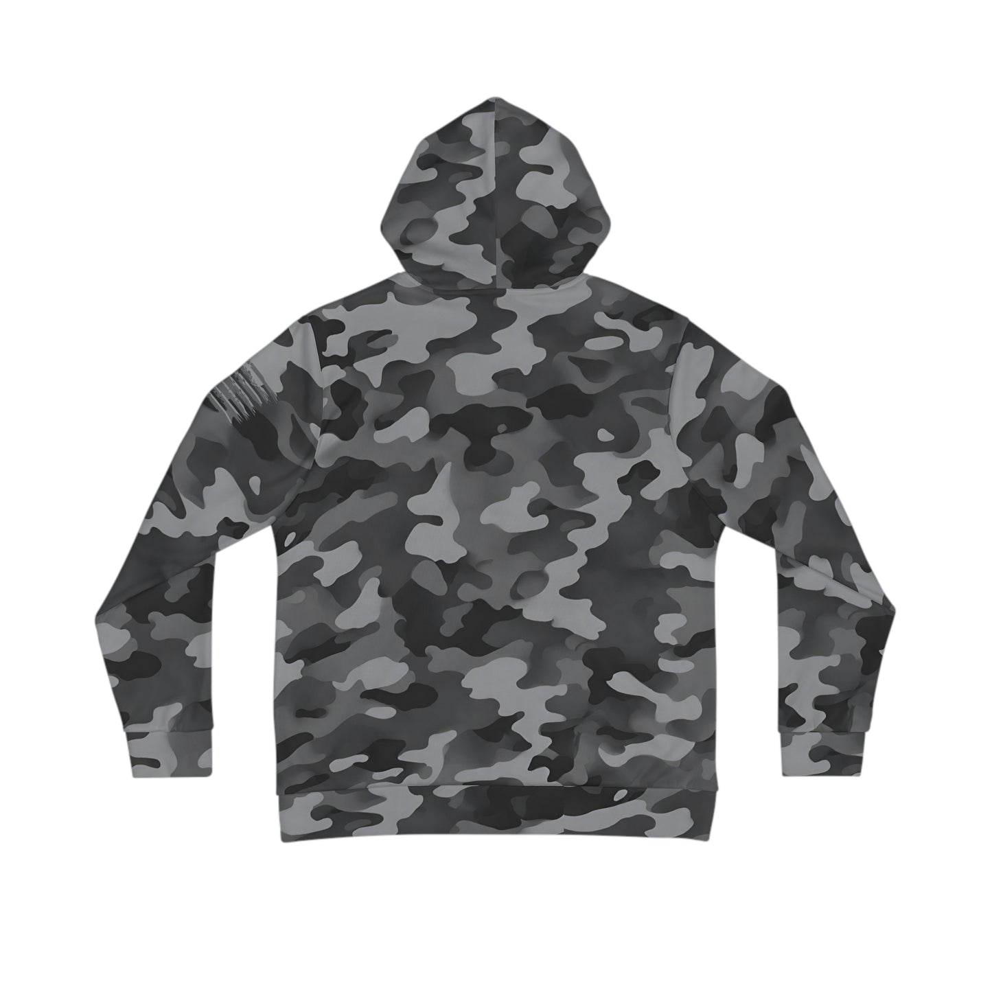 TactiCraft Urban Black Gray Camo Men's Hoodie (AOP)
