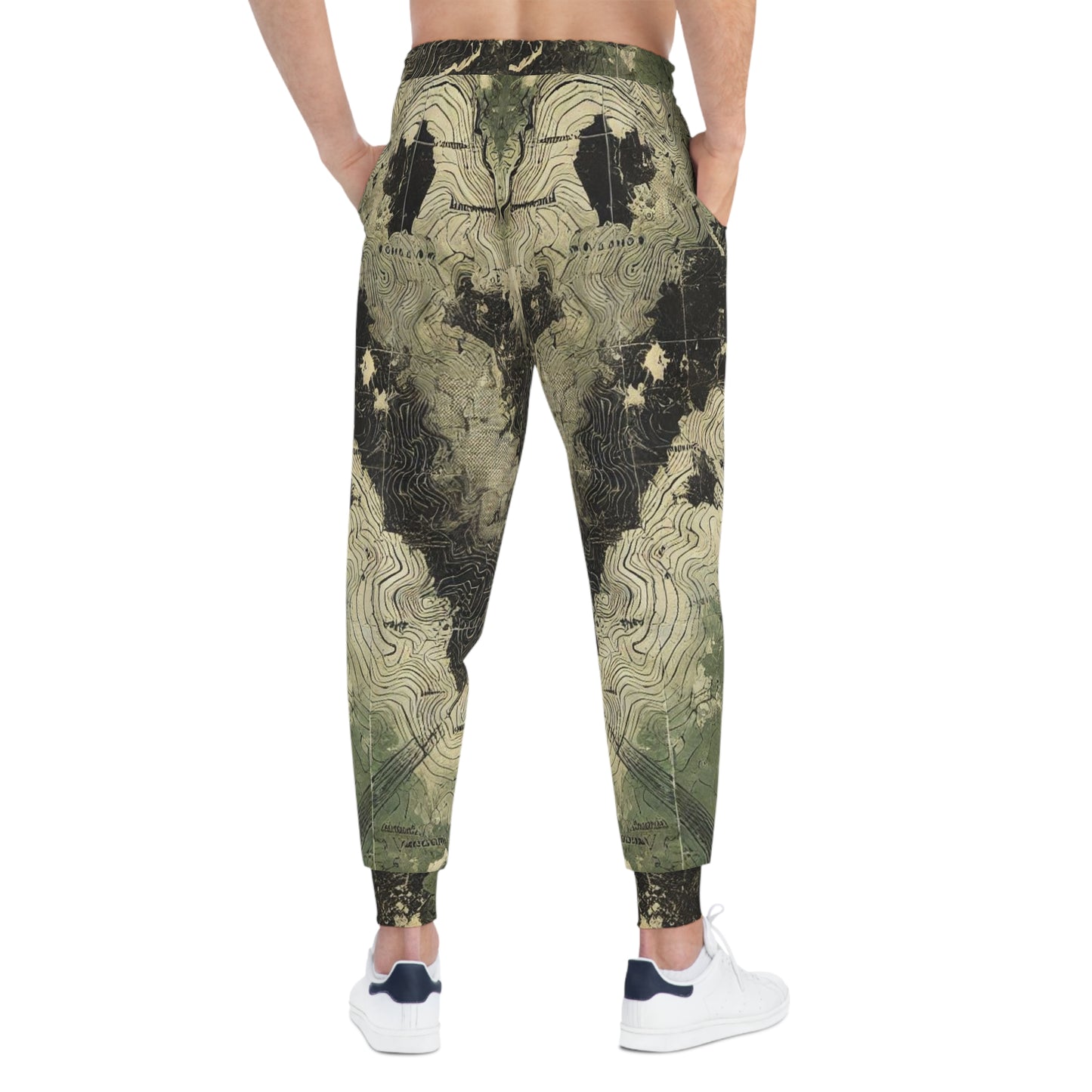 Topo Camo Athletic Joggers (AOP)