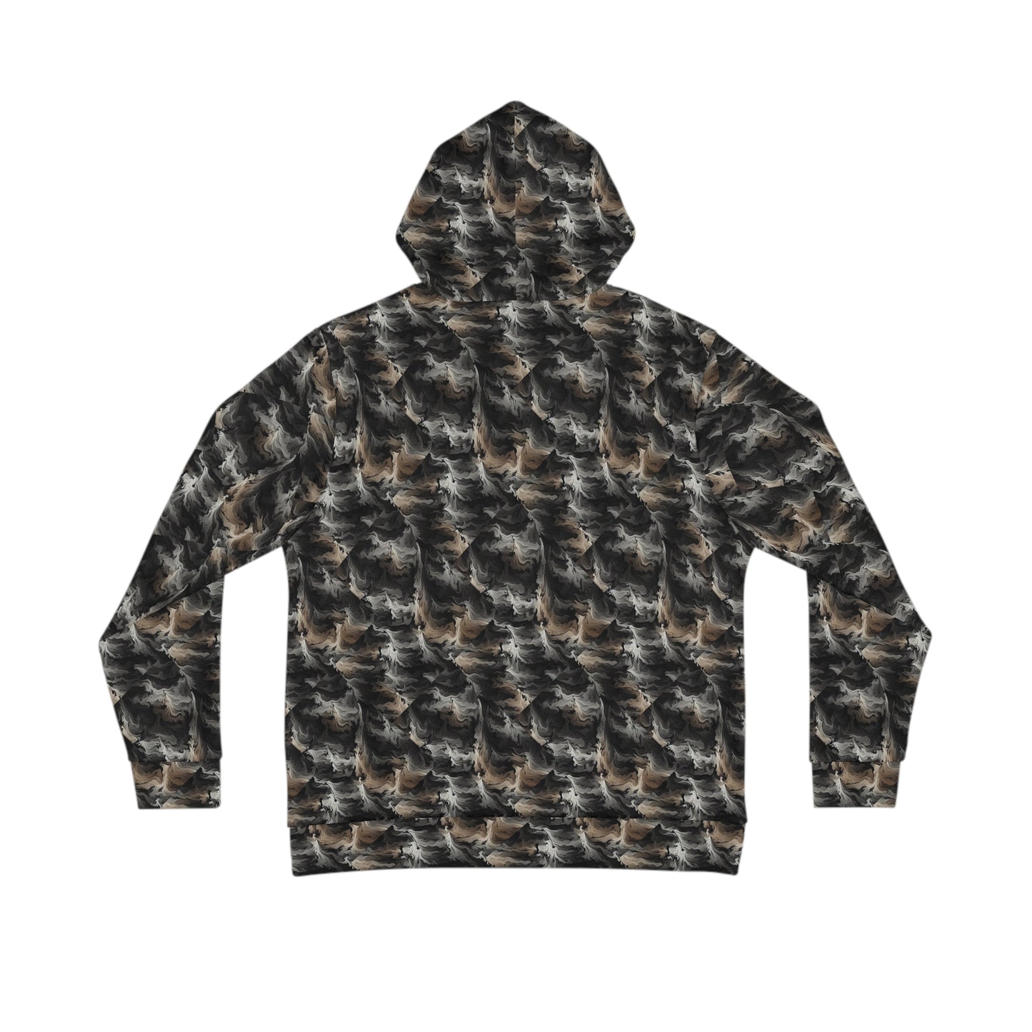 TactiCraft Wave Camo Men's Hoodie (AOP)