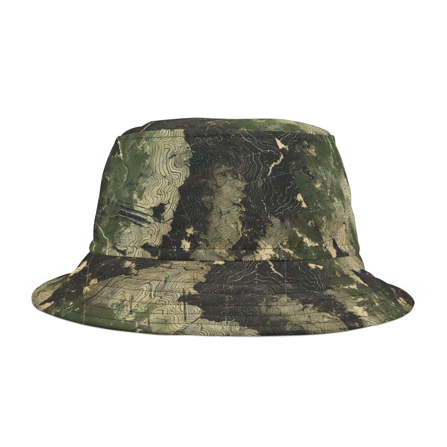 Topo Camo Bucket Hat (AOP)